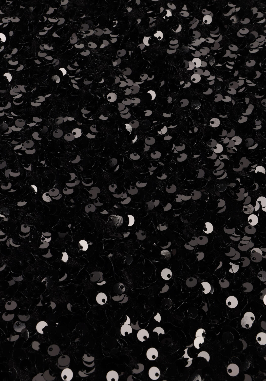 Zwarte NEO NOIR Minirok MIVA VELVET SEQUINS SKIRT - large