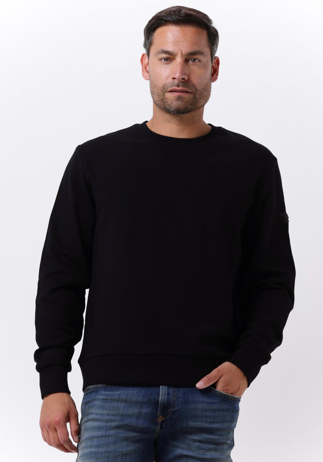 zwarte peuterey sweater saidor b