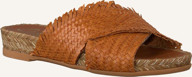 Cognac KANNA Slippers 20191 Cognac KANNA Slippers 20191 - large