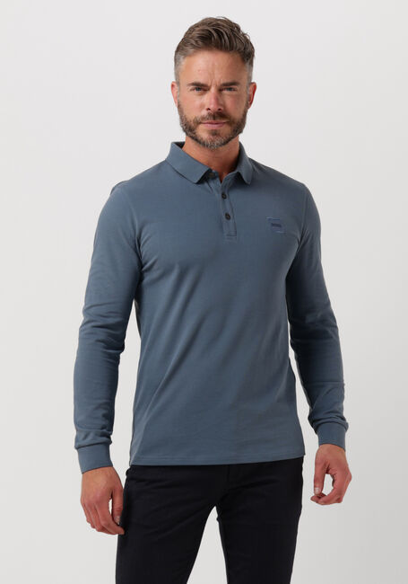 Blauwe BOSS ORANGE Polo PASSERBY - large