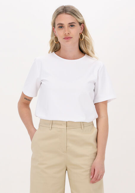Witte VANILIA T-shirt STRETCH UNI TEE - large