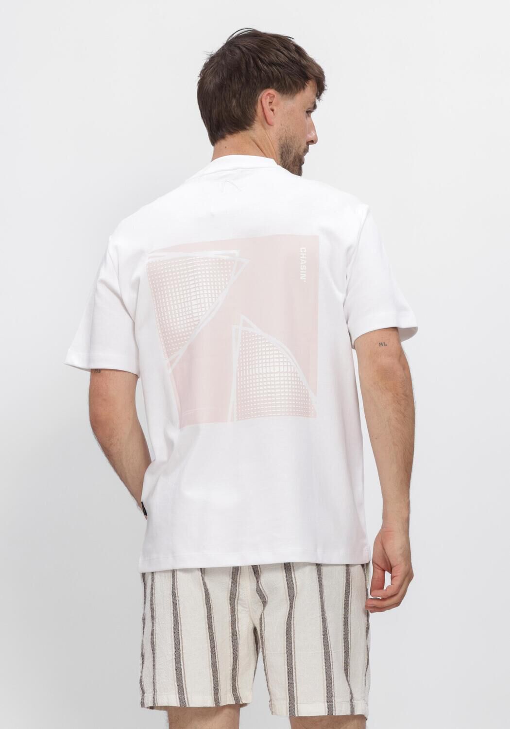 Witte CHASIN T-shirt 52110080_IDO TEE - large