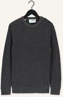 Grijze SELECTED MEN Trui SLHIRVEN LS KNIT BUTTON CREW W Grijze SELECTED MEN Trui SLHIRVEN LS KNIT BUTTON CREW W - medium