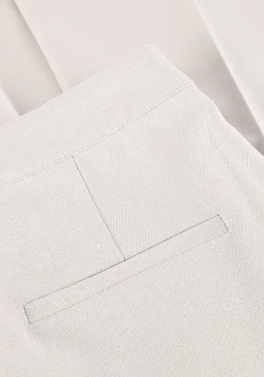 Lichtgrijze GESTUZ Flared broek DAGNYGZ HW PANTS - large