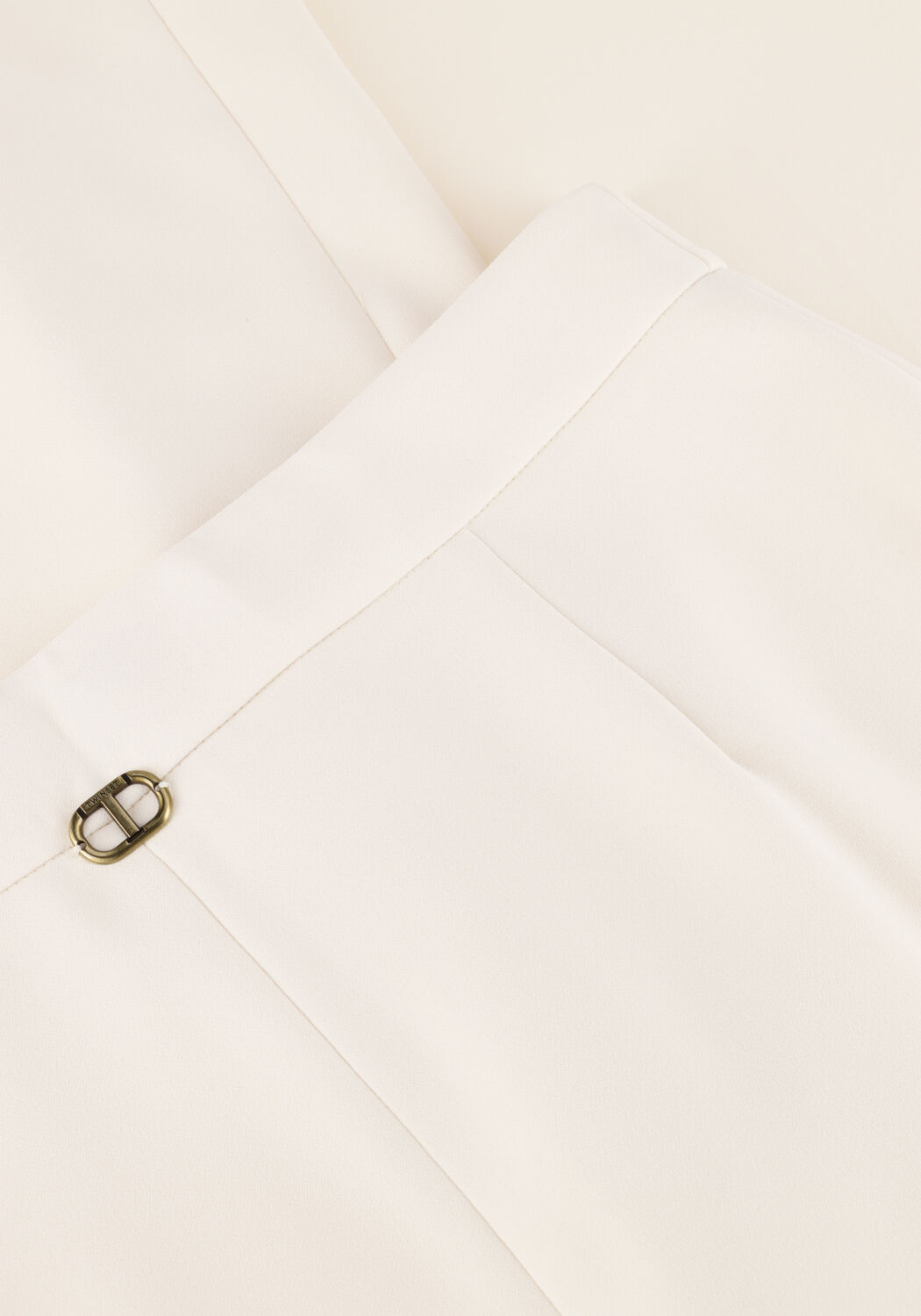 Ecru TWINSET MILANO Pantalon 251TP2102 - large