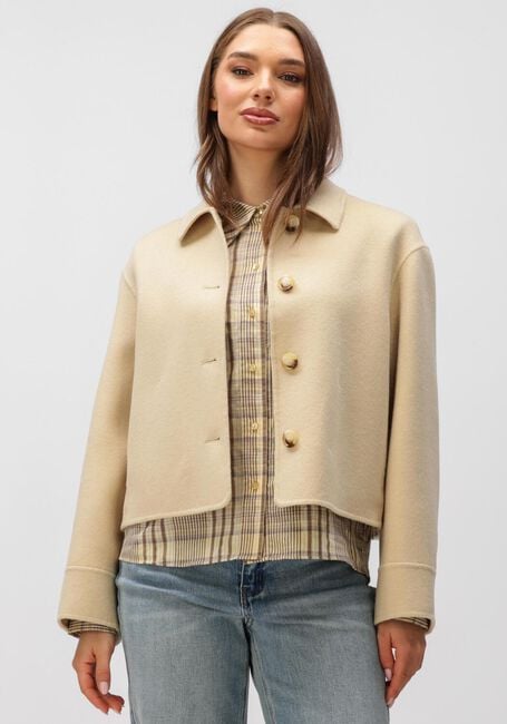 Beige STUDIO AR Jack NICOLINA WOOL BLEND - large