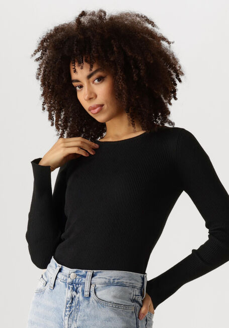 Zwarte MOVES Tops & T-shirts TWISTI O-NECK - large