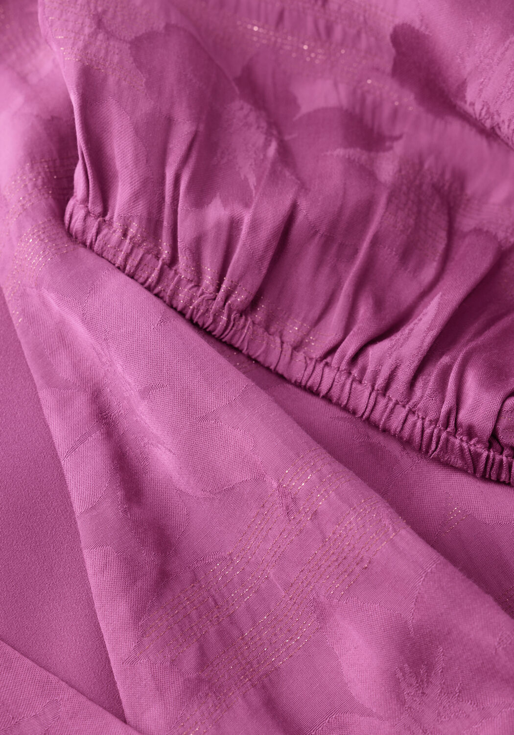 Roze FREEBIRD Midi jurk F-WV-JAC-FLOW-LUREX-26-1 - large