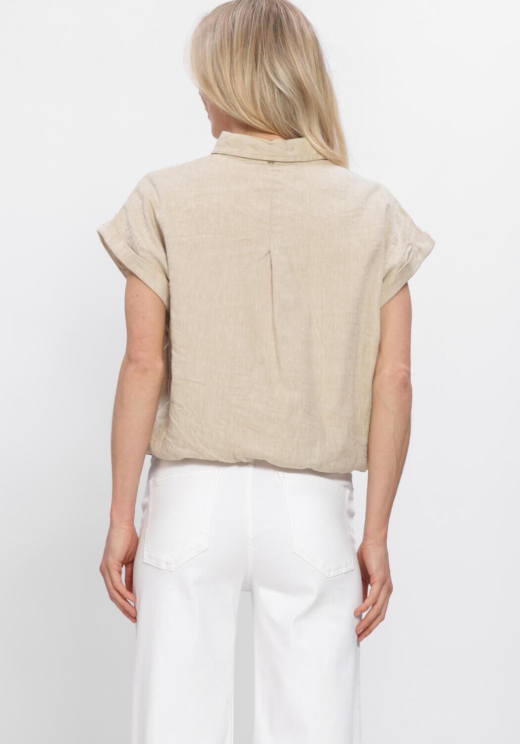 Beige CIRCLE OF TRUST Blouses KELLY BLOUSE - large