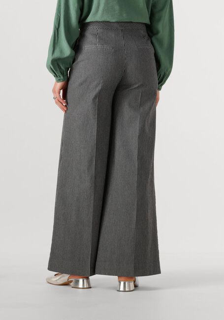 Witte ANOTHER LABEL Pantalon MOORE WIDE PANTS - large