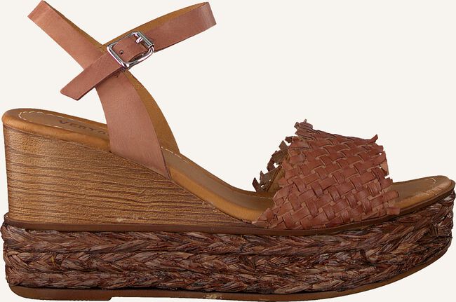 Cognac VERTON Platte sandalen 52102 Cognac VERTON Platte sandalen 52102 - large
