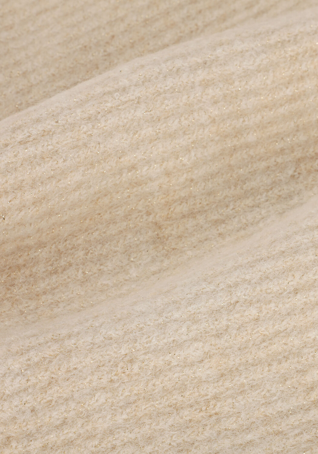 Witte SUMMUM Gilet SLEEVELESS CARDIGAN COSY SHIMMER WOOL KNIT - large