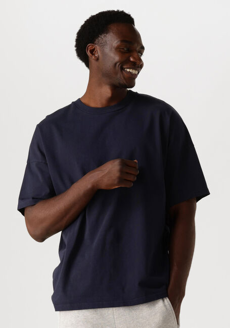 Donkerblauwe AMERICAN VINTAGE T-shirt FIZVALLEY MEN - large