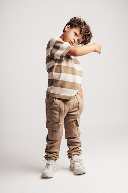 Taupe BAJE STUDIO Joggingbroek CAUDE - large