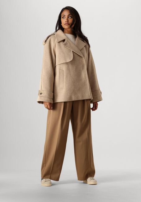 Beige MODSTRÖM Mantel ESMUNDMD TWILL JACKET - large