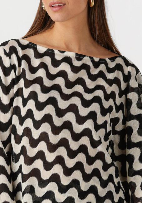 Ecru ANA ALCAZAR T-shirt TOP CREPE - large