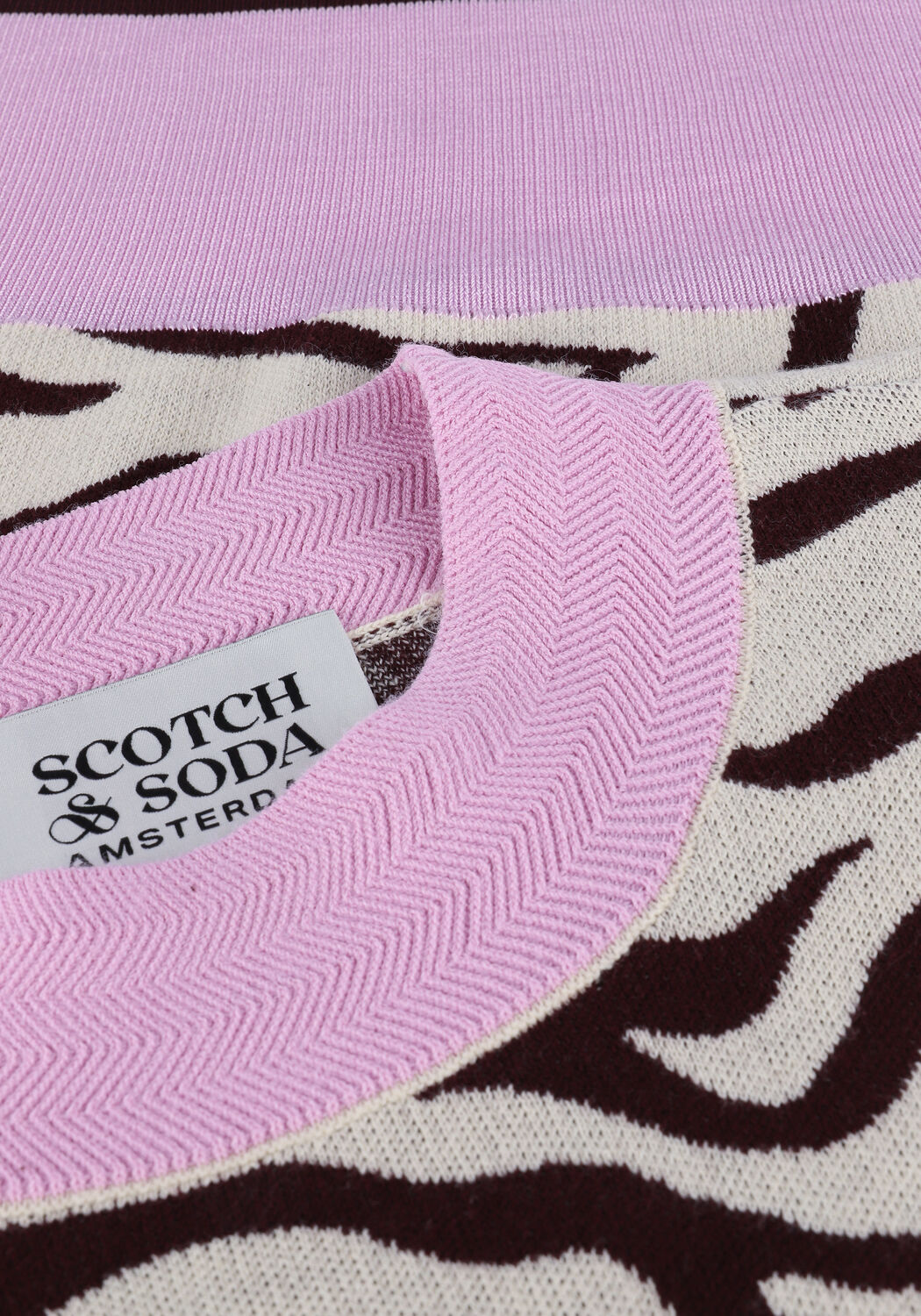 Multi SCOTCH & SODA Trui INTARISA ORGANIC COTTON SWEATE - large