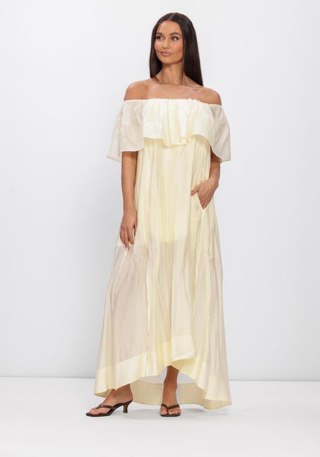 Butter yellow COPENHAGEN MUSE Maxi jurk CMMOLLY-DRESS - large