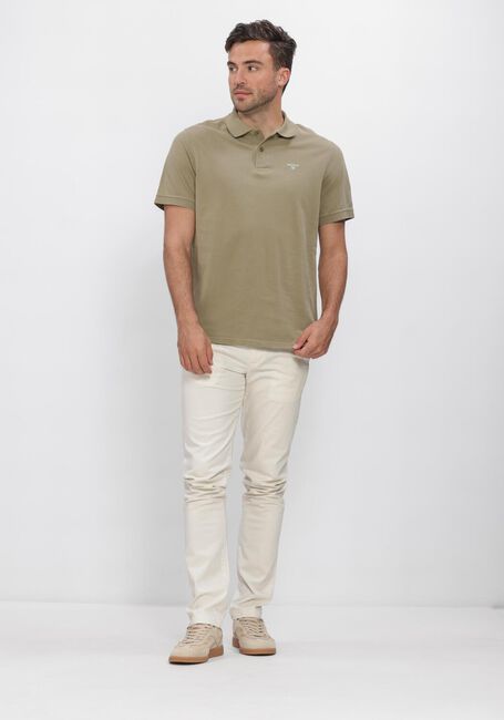 Groene BARBOUR Polo LIGHTWEIGHT SPORTS POLO SHIRT - large