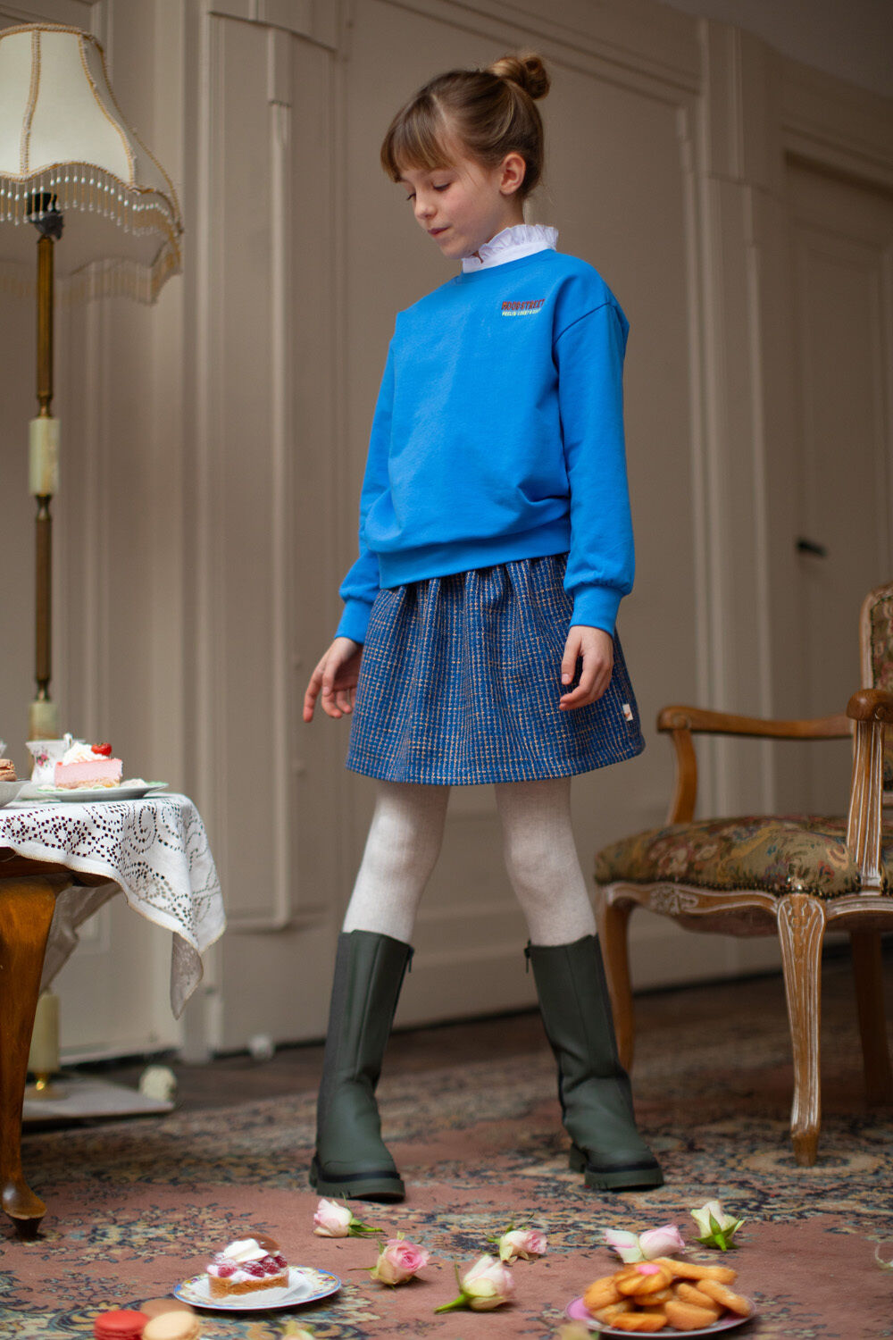 MOODSTREET Meisjes Rokken Skirt Ruby Blauw