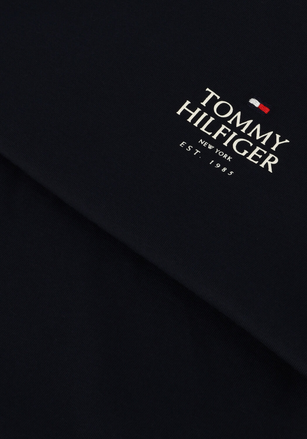TOMMY HILFIGER Jongens Polo's & T-shirts Th Logo Puff Print Reg Tee Ss Blauw