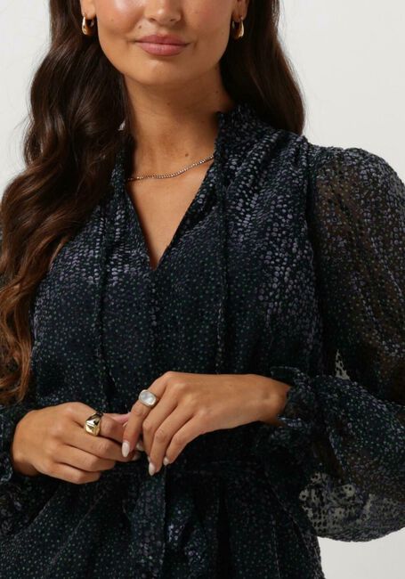 Blauwe FREEBIRD Mini jurk ADALINE - large