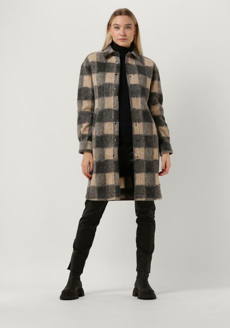 Grijze MOSCOW Mantel MILO - large