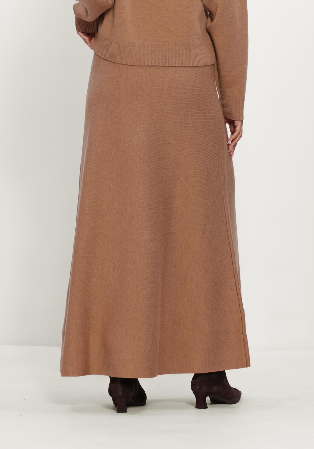 TWIST & TANGO Dames Rokken Felina Knitted Skirt Camel