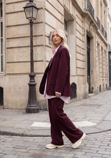 Bordeaux STUDIO AMAYA Blazer HAVEN BLAZER - large