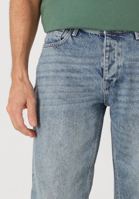 Blauwe PURE PATH Straight leg jeans THE ERIC REGULAR FIT JEANS - large