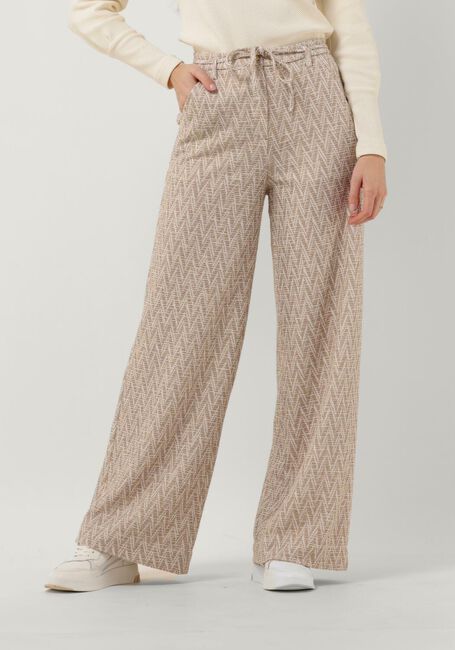Bruine VANILIA Pantalon ZIG ZAG SPARKLE - large