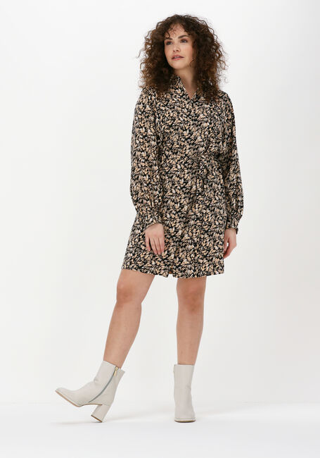 Beige ANOTHER LABEL Mini jurk DIONNE DRESS SHORT - large