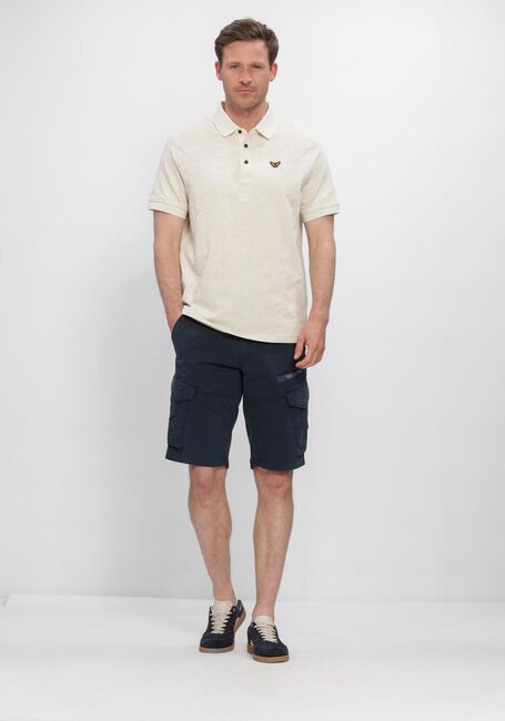 Donkerblauwe PME LEGEND Korte broek NORDROP CARGO SHORTS STRETCH TWILL - large