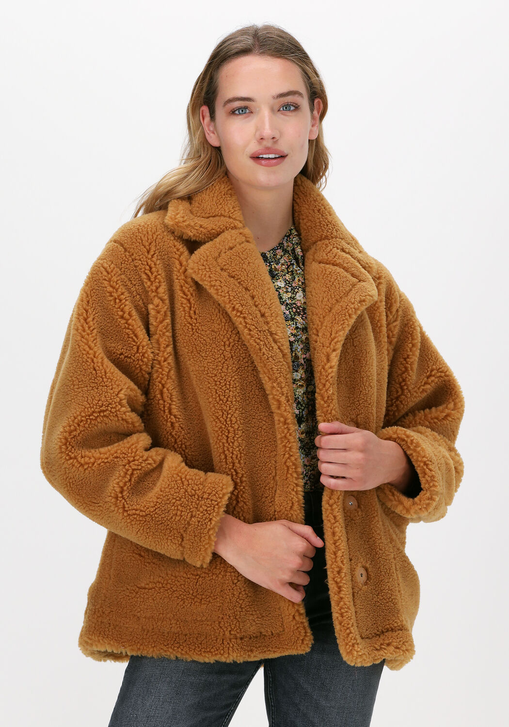 Stand teddy jacket store