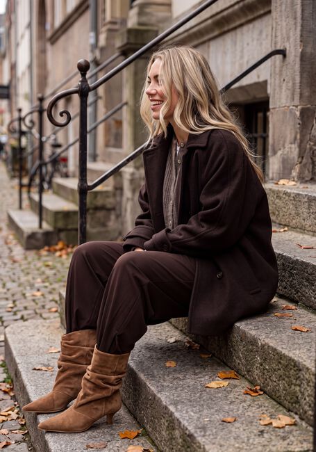 Bruine INWEAR Mantel THORAIW MINONA COAT R - large