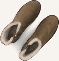 Bruine SHABBIES Enkellaarsjes PALISSA MIA ZIP Bruine SHABBIES Enkellaarsjes PALISSA MIA ZIP - medium