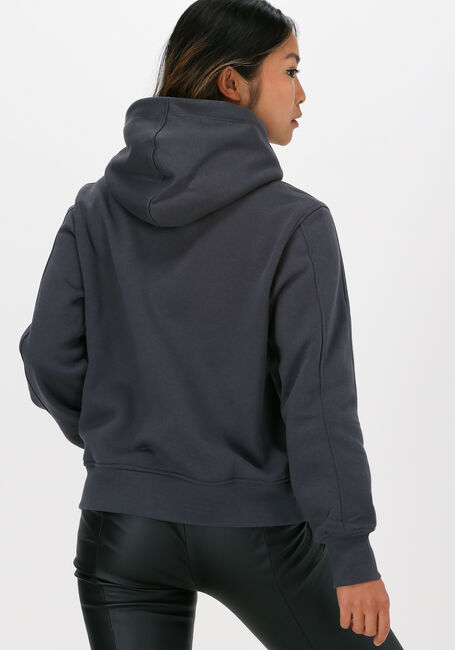 Grijze CALVIN KLEIN Sweater OFF PLACED MONOGRAM HOODIE - large