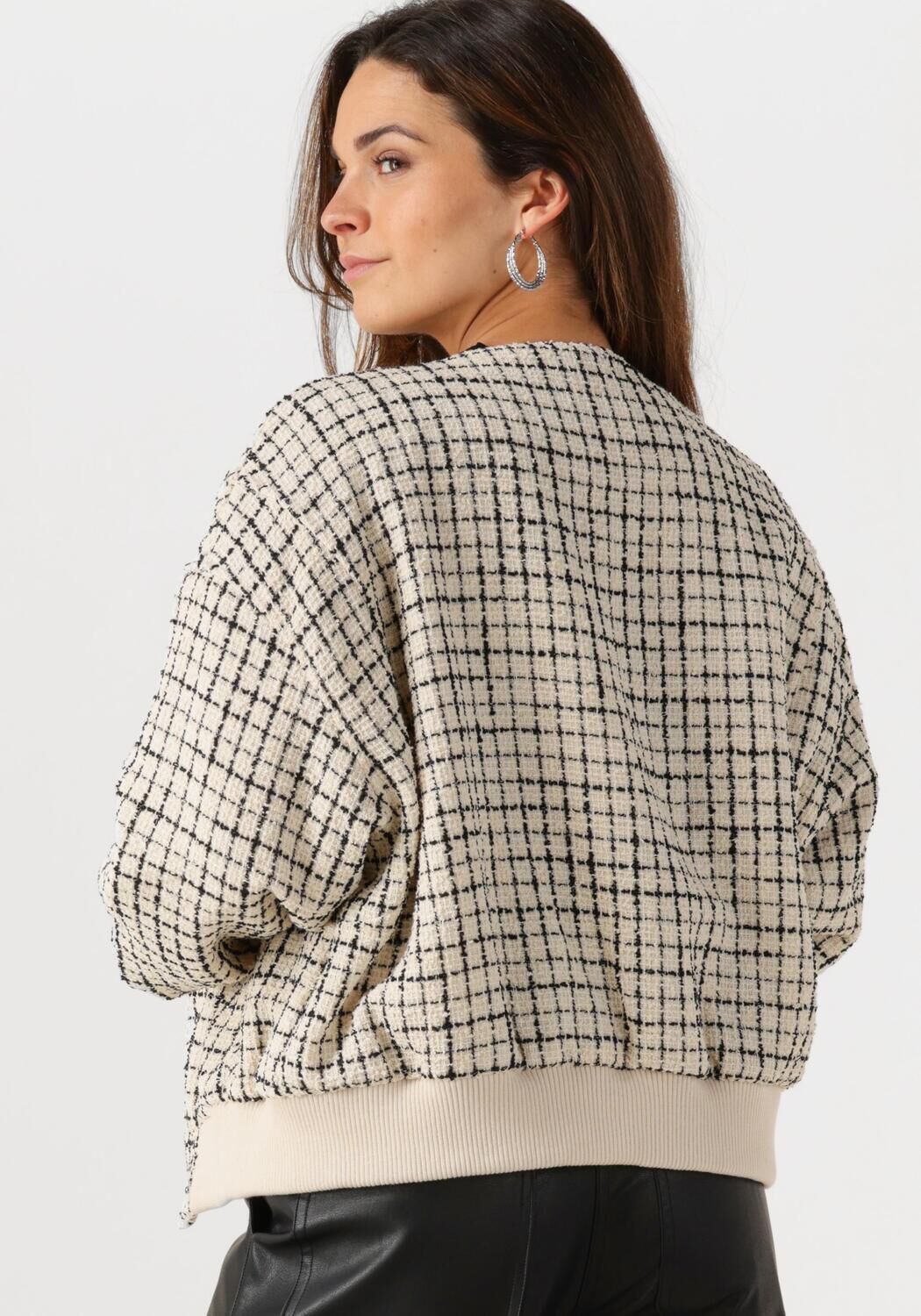 WITHBLACK Dames Jassen Wblmaia Boucle Jacket Ecru