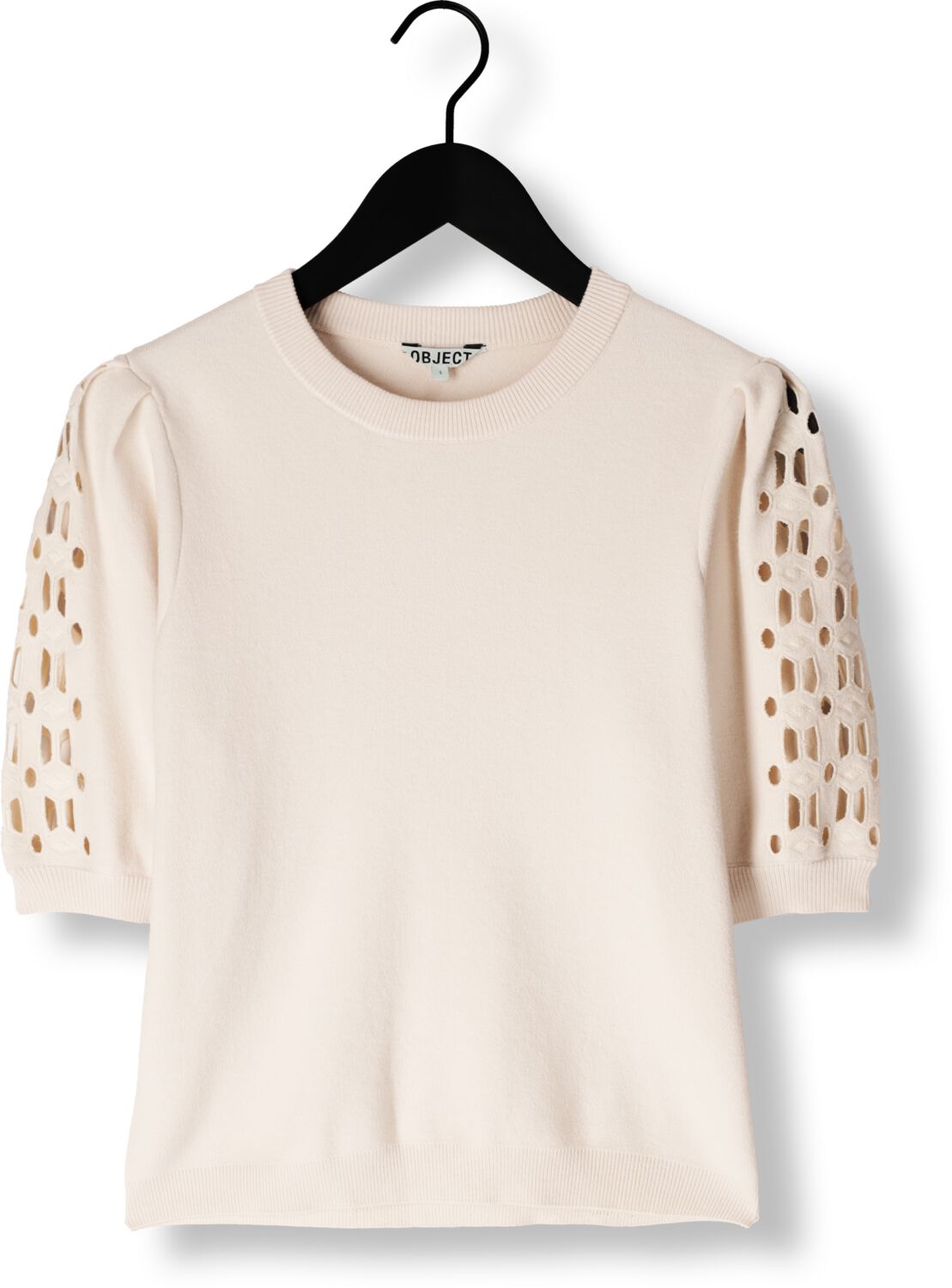 OBJECT Dames Truien & Vesten Objyuki S s Re Knit Pullover 140 Gebroken Wit