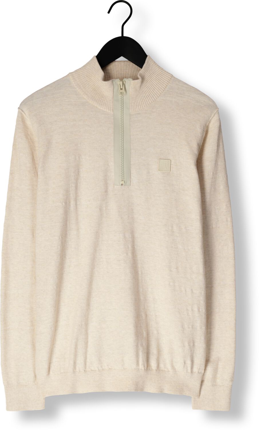 BUTCHER OF BLUE Heren Truien & Vesten Lt Clifden Half Zip Beige