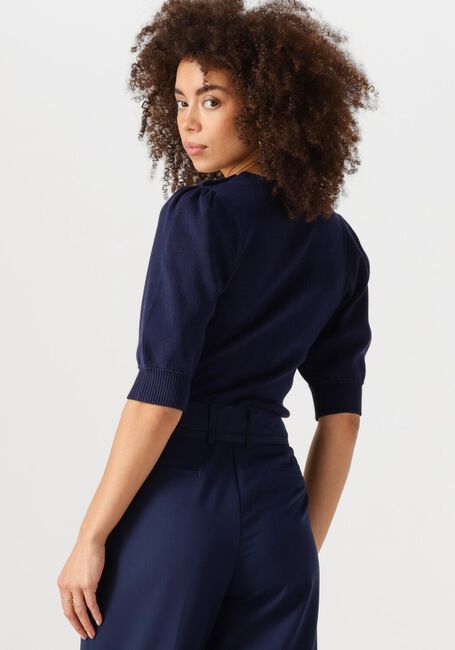 Donkerblauwe FABIENNE CHAPOT Trui LILLIAN SHORT SLEEVE PULLOVER - large