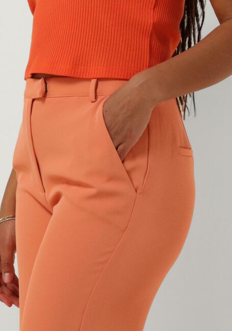 Oranje ANOTHER LABEL Pantalon DOORE PANTS - large
