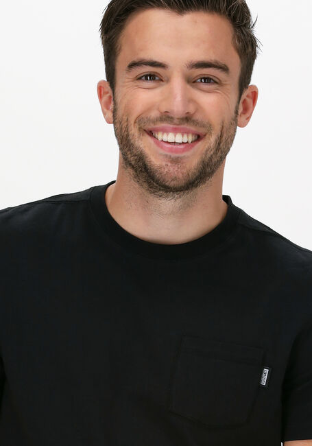 Zwarte KULTIVATE T-shirt TS DAMON - large