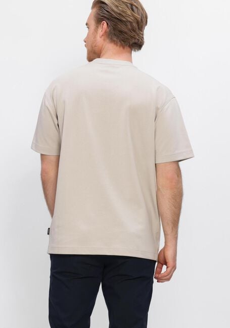 Beige GENTI T-shirt T-SHIRT SS 1227 - large