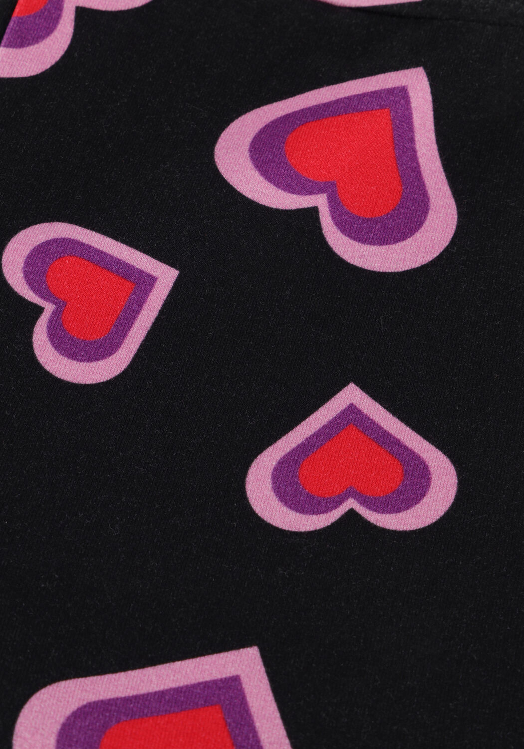 Zwarte Salty Stitch Legging HEARTS SKINNY LEGGING - large