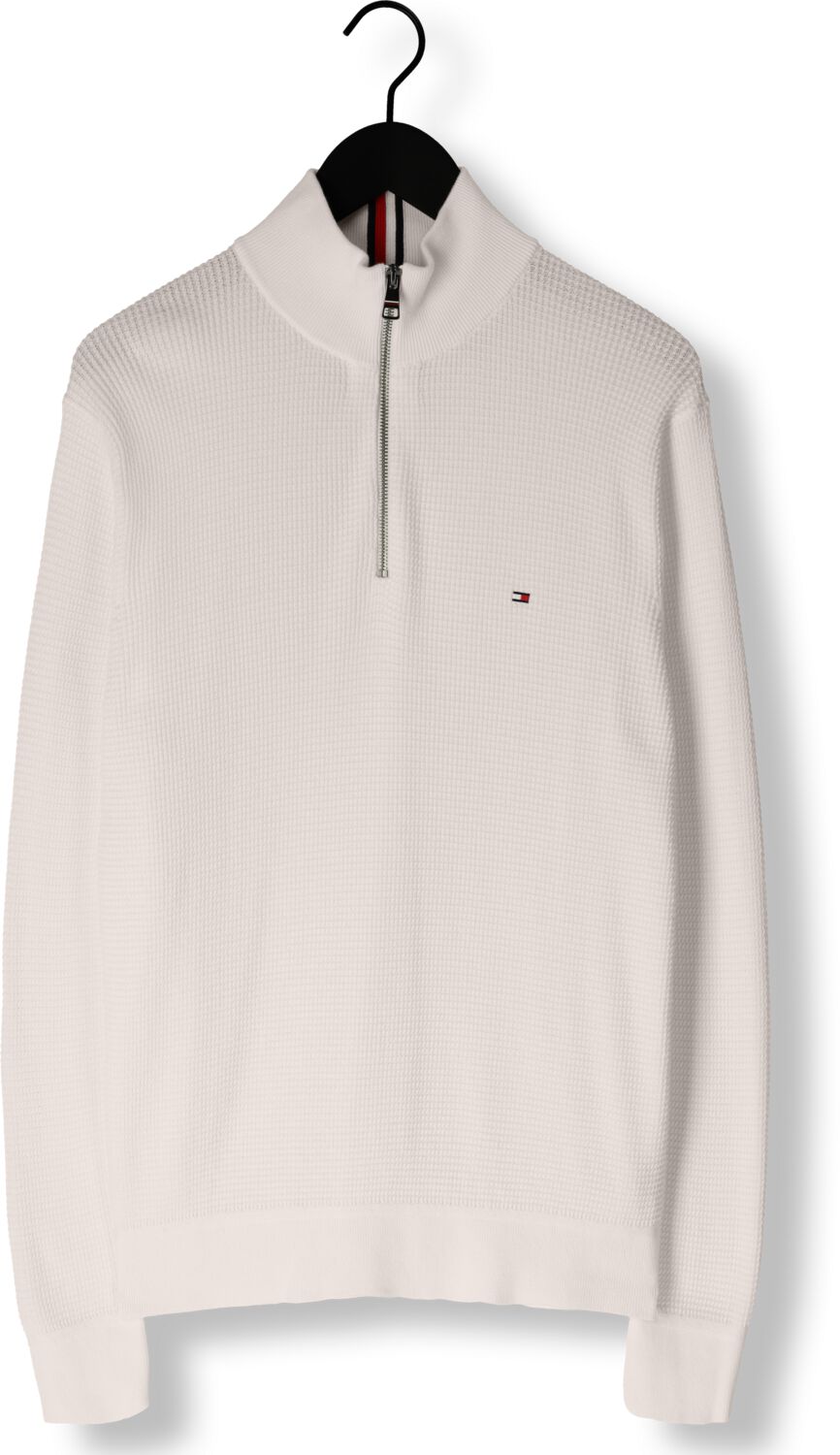 TOMMY HILFIGER Heren Truien & Vesten Refined Structure Zi Wit