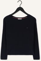 Donkerblauwe TOMMY HILFIGER Trui HAYANA DETAIL BOAT-NK SWEATERO Donkerblauwe TOMMY HILFIGER Trui HAYANA DETAIL BOAT-NK SWEATERO - medium