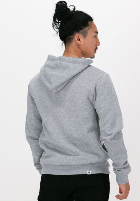 Lichtgrijze ANERKJENDT Sweater AKNIGEL ORGANIC HOODIE - large