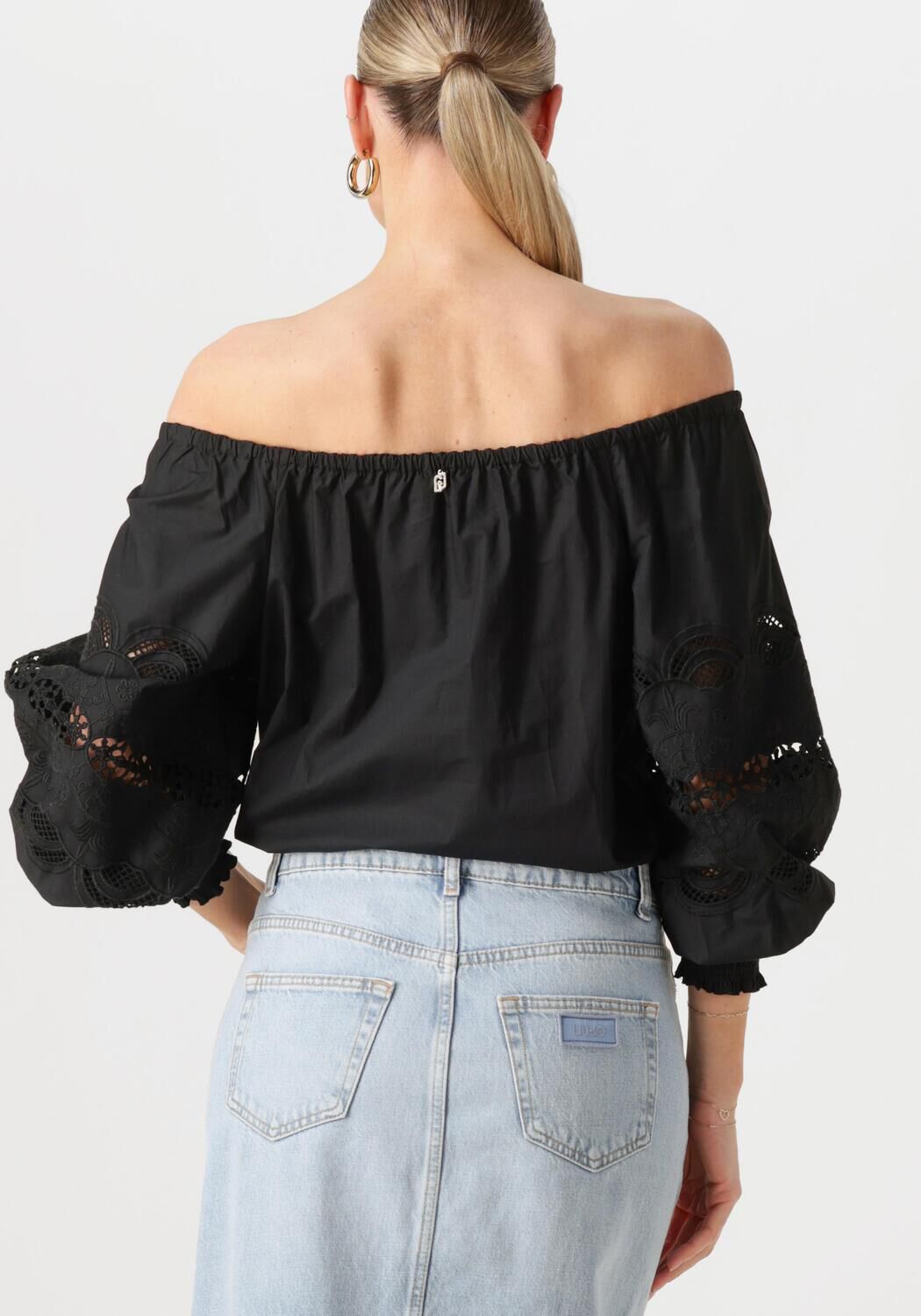 LIU JO Dames Blouses Tunica Ts Nav Zwart