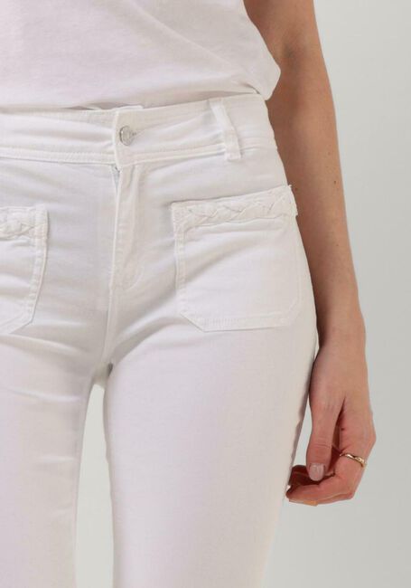 Witte LIU JO Flared jeans PANT.ZAMPETTA BRAID H.W. - large
